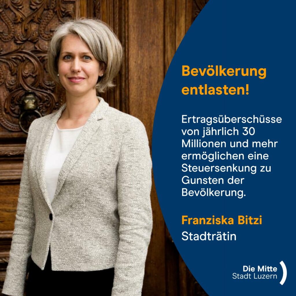 Unsere Finanzdirektorin, Franziska Bitzi Staub